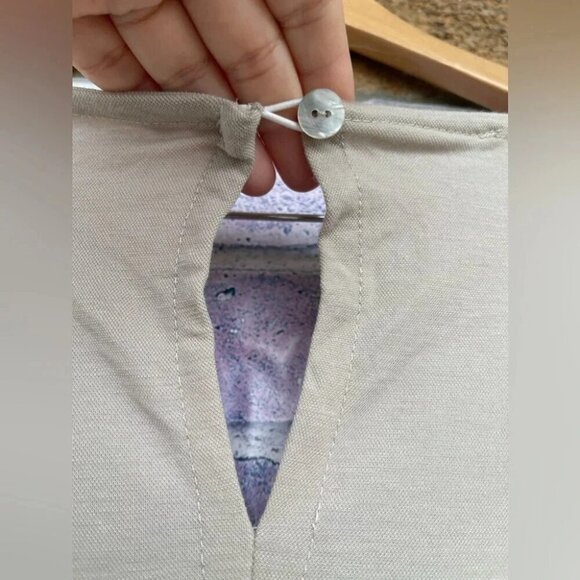 Alembika Knit V-Neck oversized Jumpsuit wide leg sz 4 / XL - Picture 7 of 11